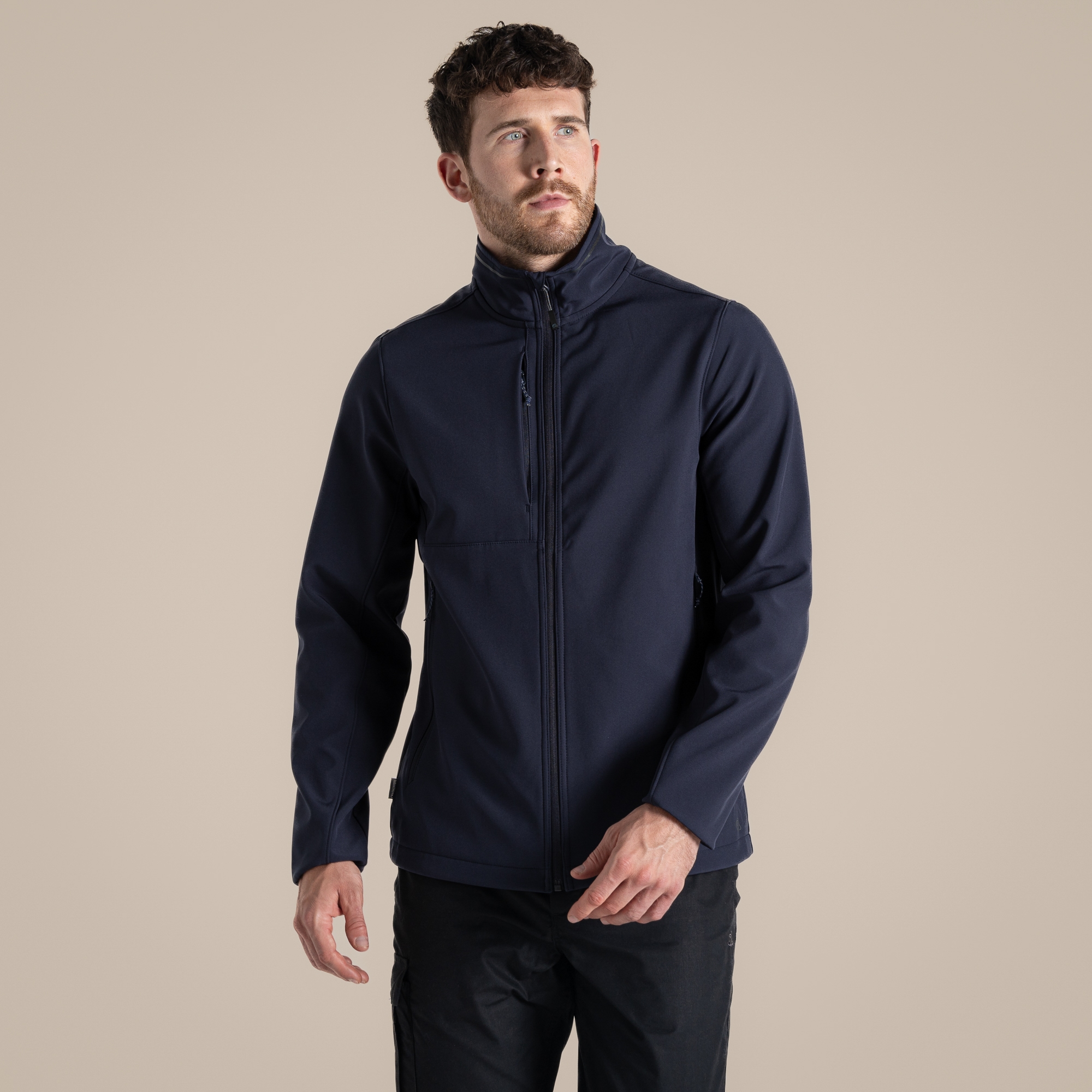 Craghoppers Expert Basecamp Softshell Jacket Dark Navy