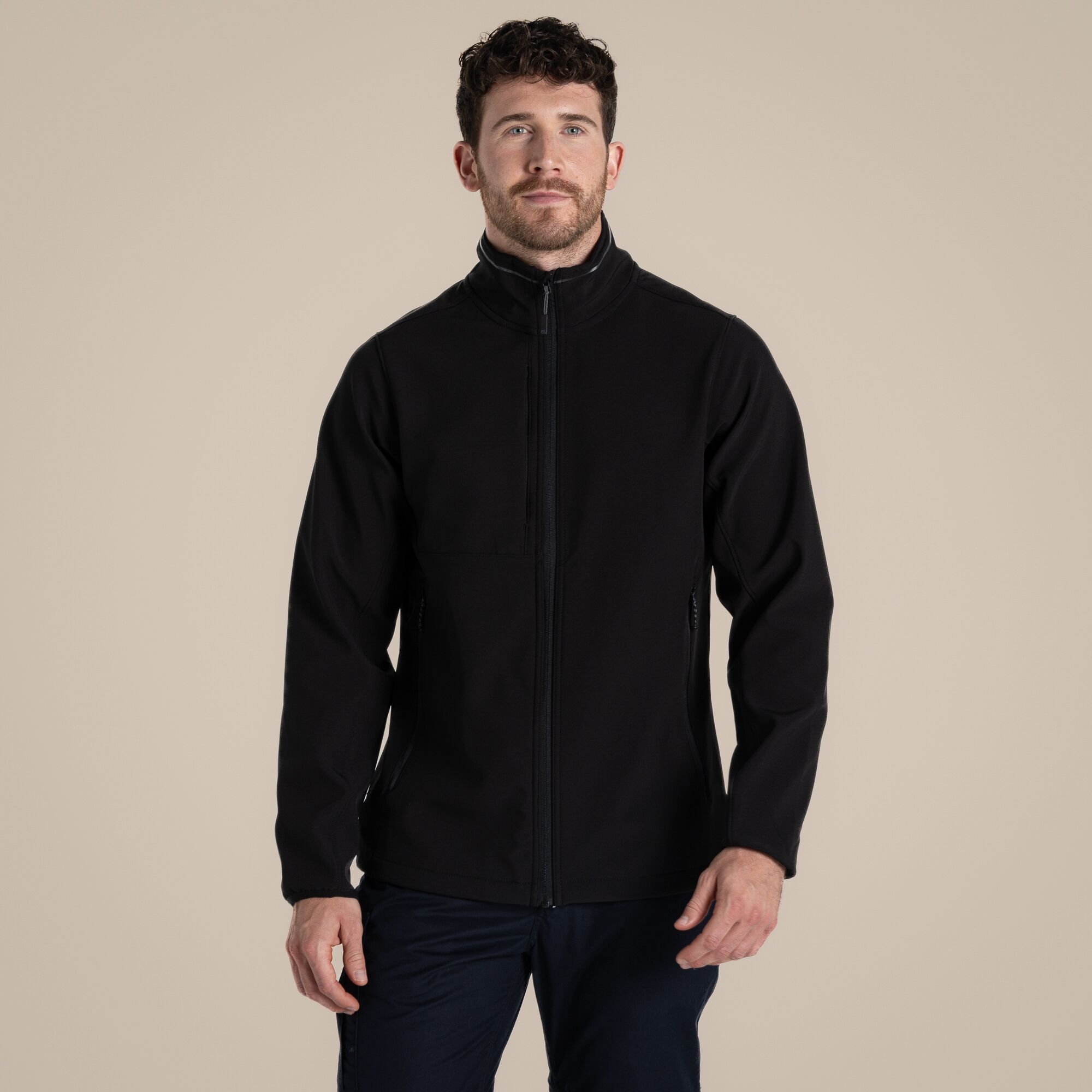 Craghoppers Expert Basecamp Softshell Jacket Black
