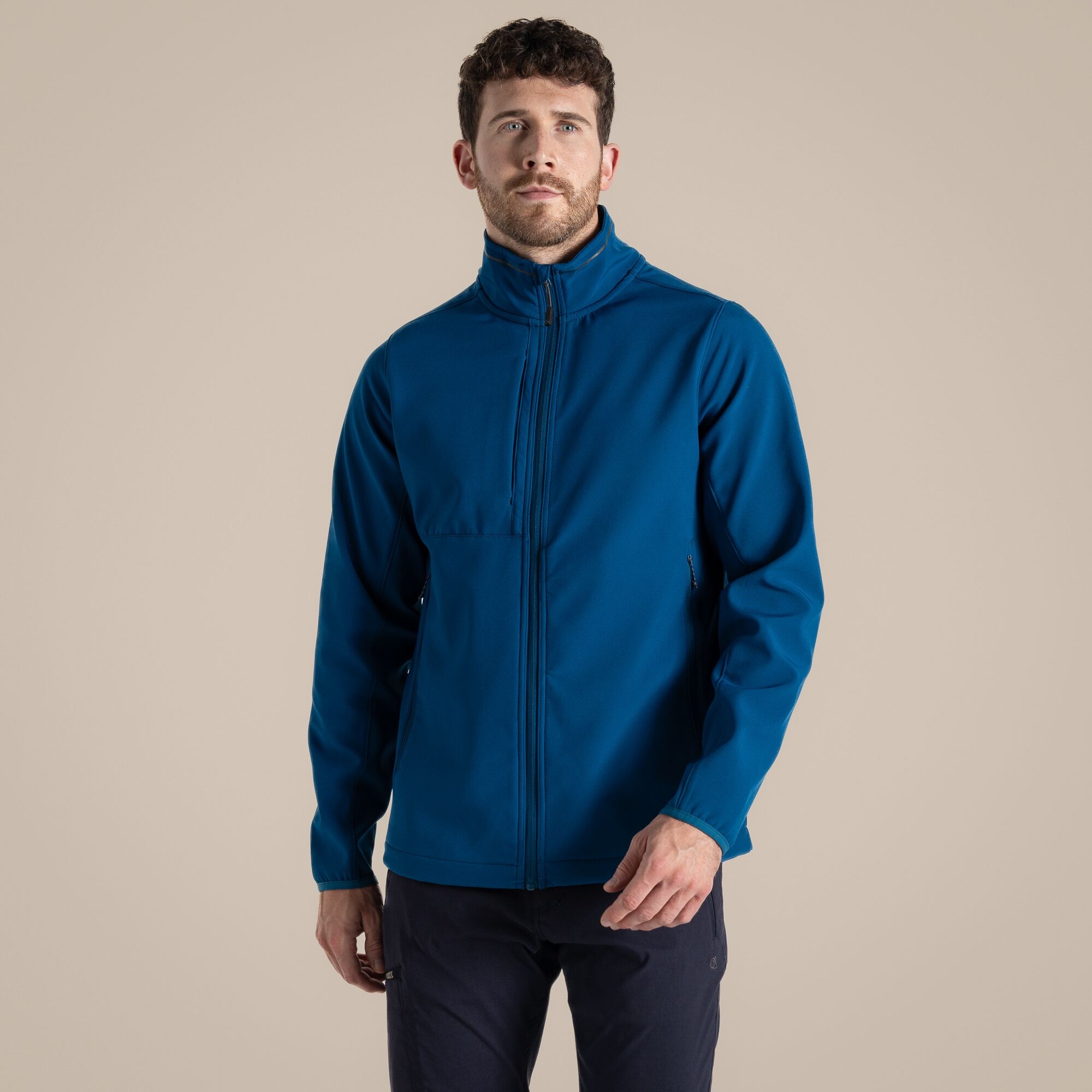 Craghoppers Expert Basecamp Softshell Jacket Poseidon Blue