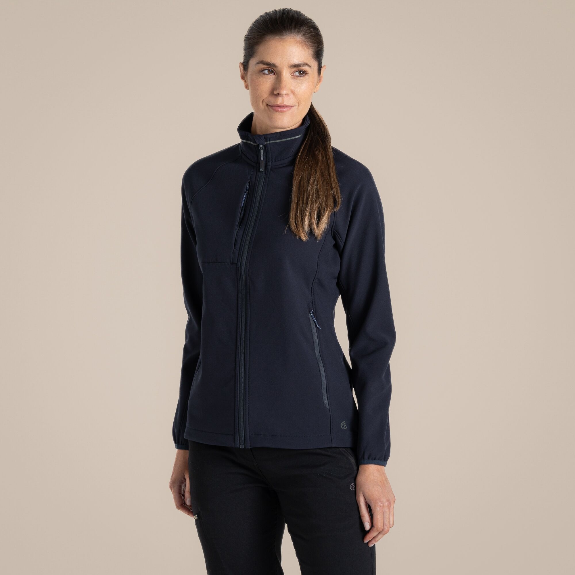 Craghoppers Expert Womens Basecamp Softshell Jacket Dark Navy