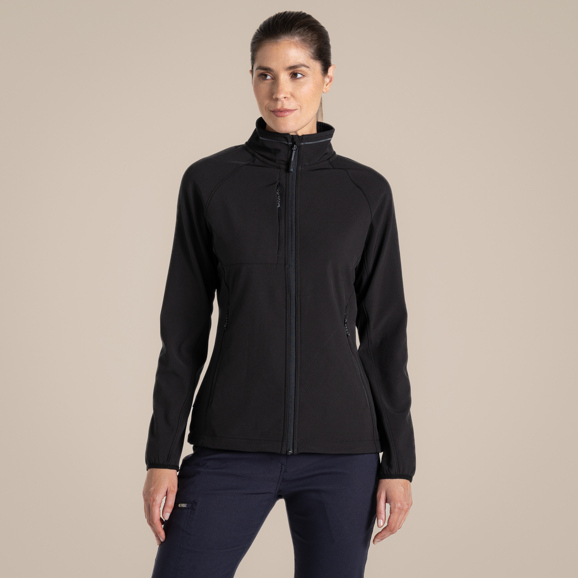 Craghoppers Expert Womens Basecamp Softshell Jacket Black