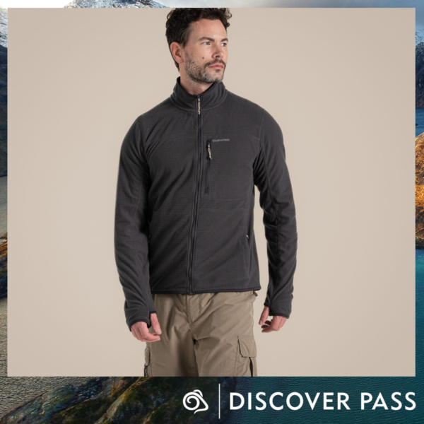 Craghoppers Men's NosiLife Spry Jacket Black Pepper