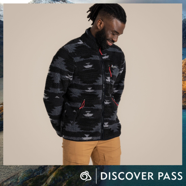 Craghoppers Men's Nibo Insulating Jacket Dark Iron Print