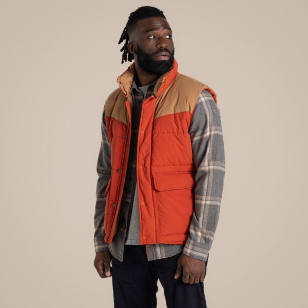 Craghoppers Men's Greysen Insulating Vest Carnelian Orange