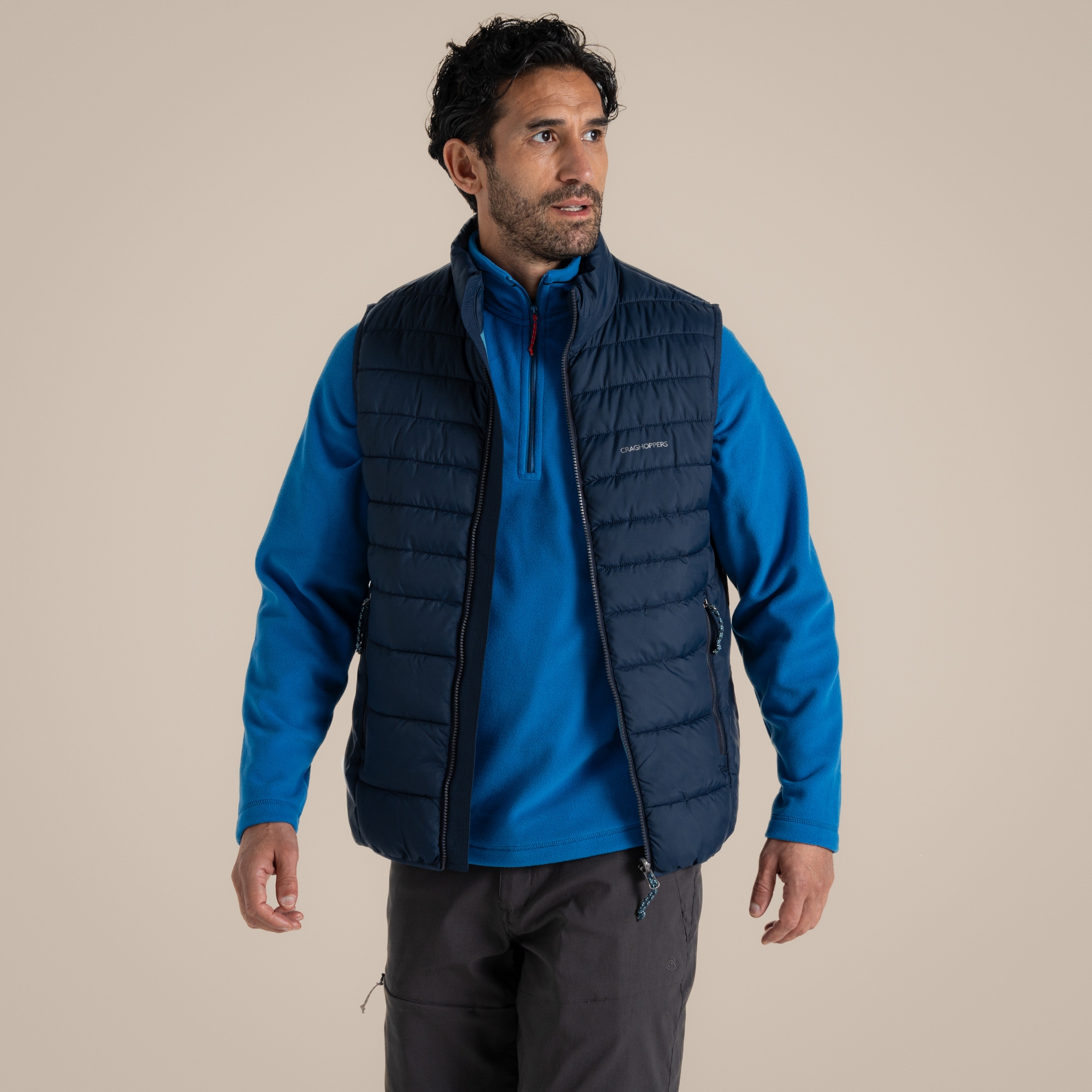Craghoppers Men's Compresslite IX Insulating Vest Blue Navy