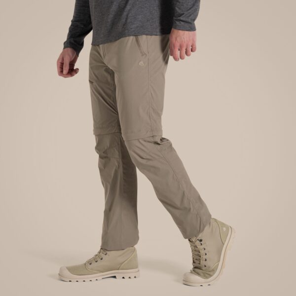 Craghoppers Men's NosiLife Pro Convertible Trouser III Pebble