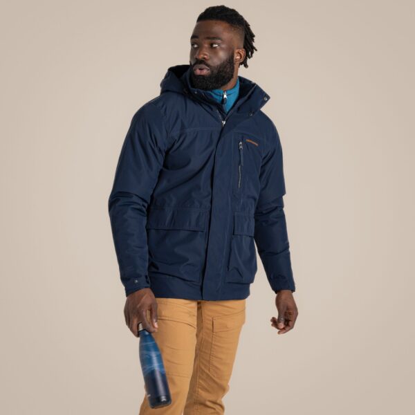 Craghoppers Men's National Trust Padley Waterproof Jacket Blue Navy