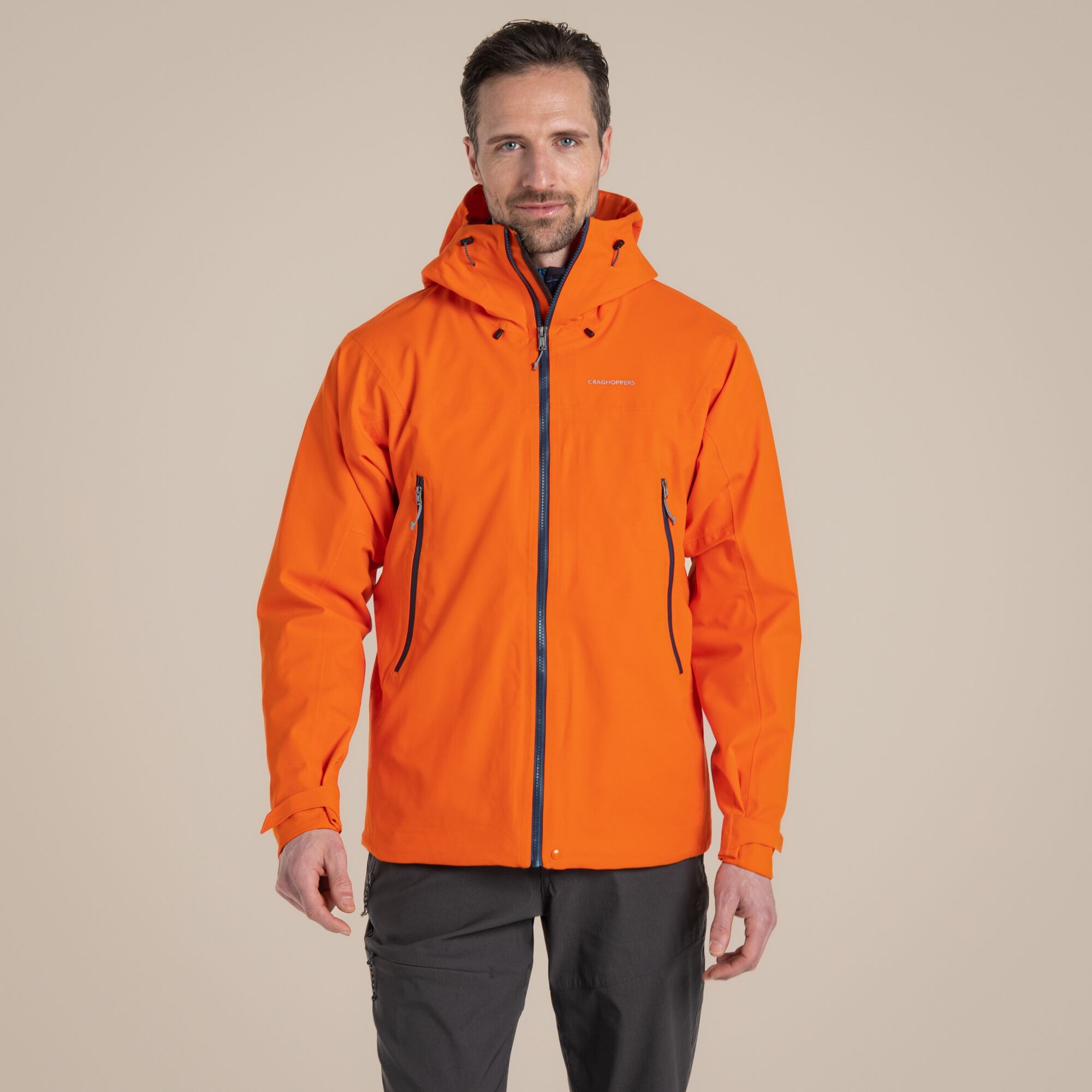 Craghoppers Men's Dynamic Pro II Waterproof Jacket Vivid Orange