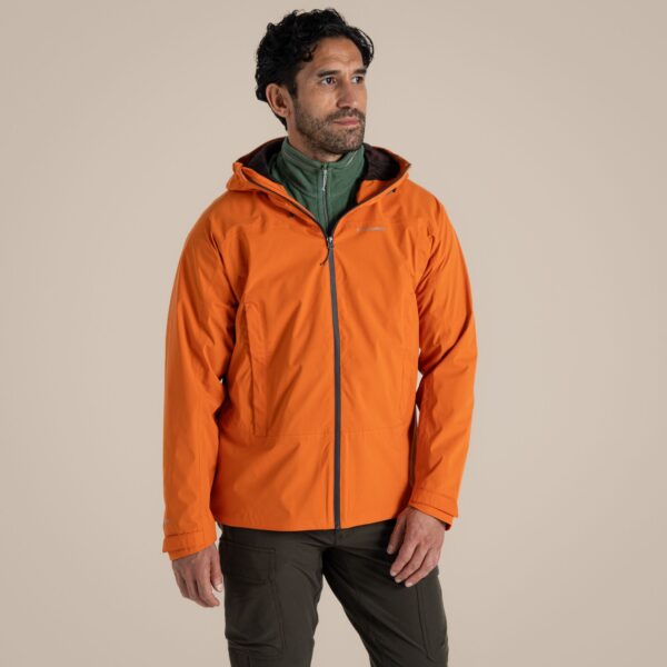 Craghoppers Men's Ponsa Waterproof Jacket Papaya Orange