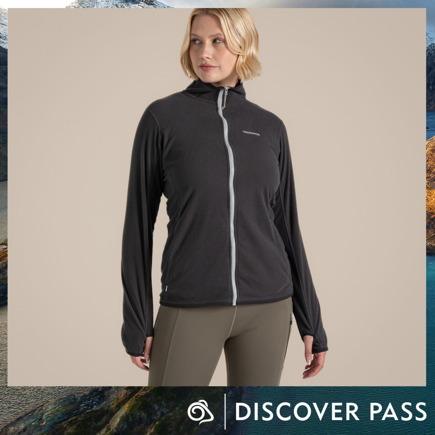 Craghoppers Women's NosiLife Anya Jacket Charcoal