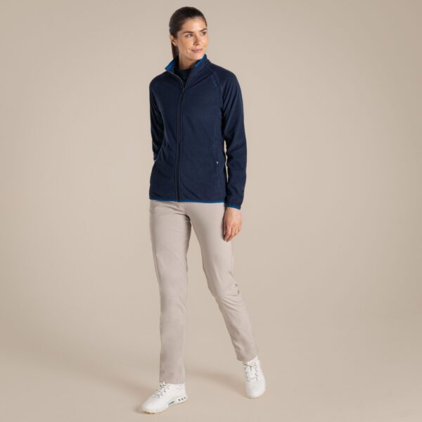 Craghoppers Women's NosiLife Belfairs Golf Full Zip Fleece Blue Navy