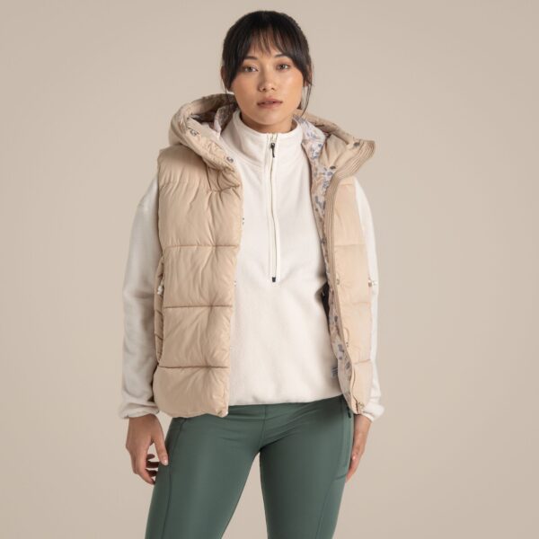 Craghoppers Women's Eilish Hooded Vest Linen