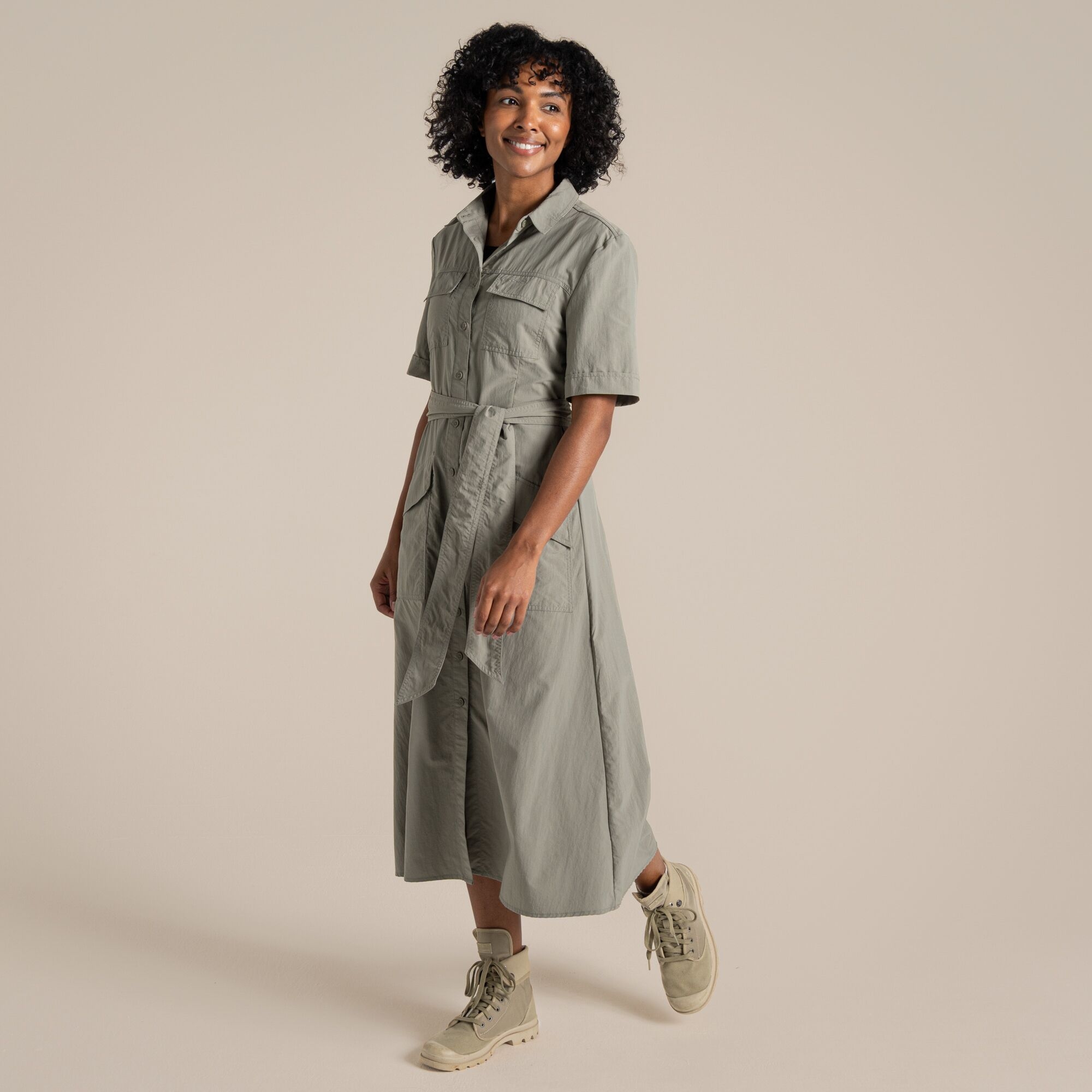 Craghoppers Women's NosiLife Carina Adventure Dress Vert