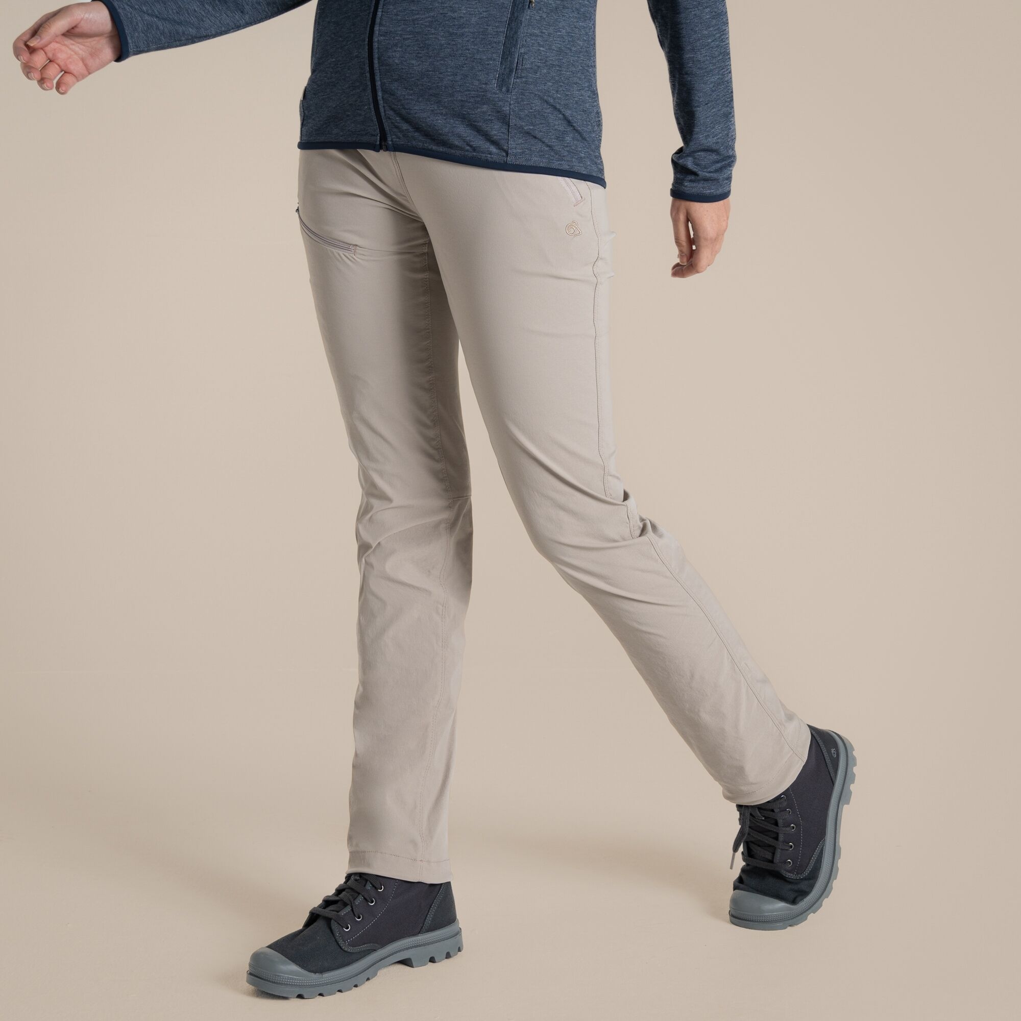 Craghoppers Women's NosiLife Pro Trouser III Soft Mushroom