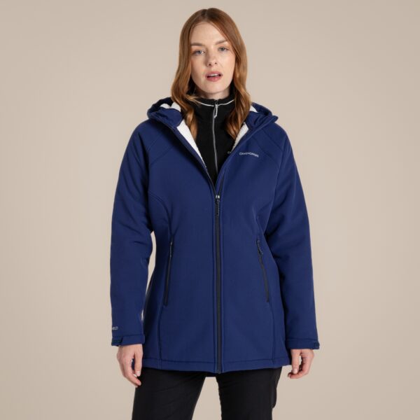 Craghoppers Women's Gwen Hooded Jacket Indigo Blue