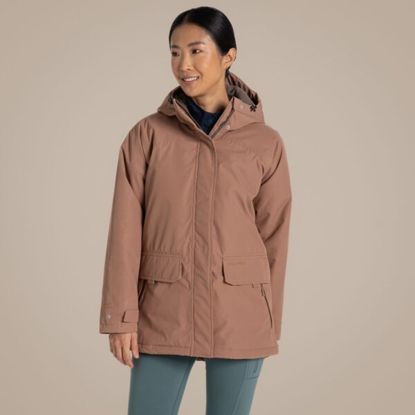 Craghoppers Women's National Trust Bayberry Insulating Jacket Umber