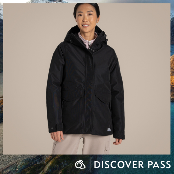 Craghoppers Women's CO2 Renu Sally Waterproof Jacket Black