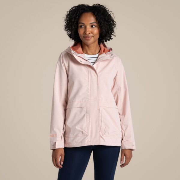 Craghoppers Women's Luisa Waterproof Jacket Clay Chambray