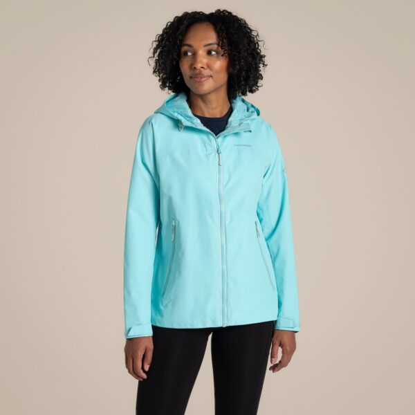 Craghoppers Women's Solla Waterproof Jacket Aqua Sky