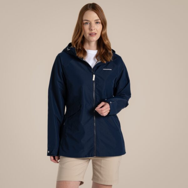 Craghoppers Women's Ortega Waterproof Jacket Blue Navy