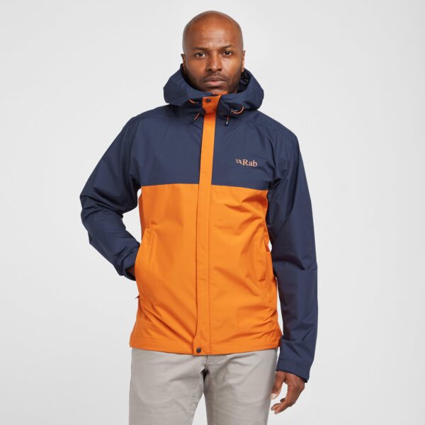 Rab Men's Downpour Waterproof Jacket - Navy, Navy