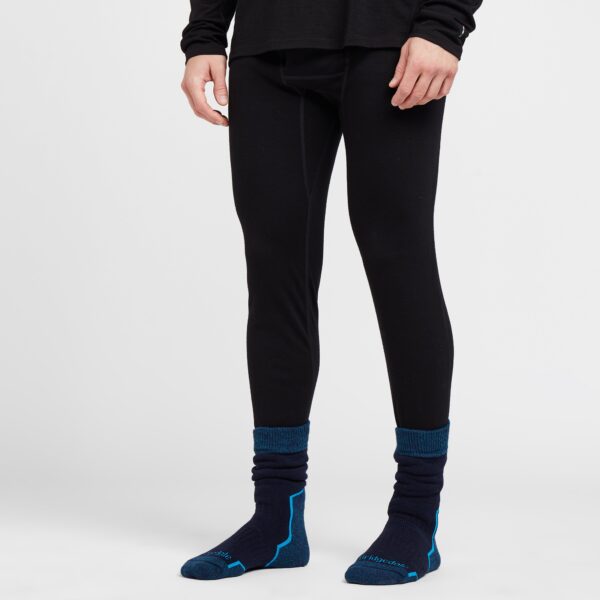 Smartwool Men's Classic Thermal Merino Base Layer Bottoms - Black, Black