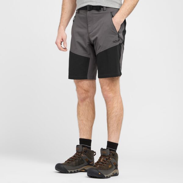Rab Men's Magma Shorts - Grey, Grey