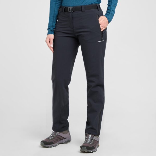Montane Women's Terra Stretch Pants - Black, Black