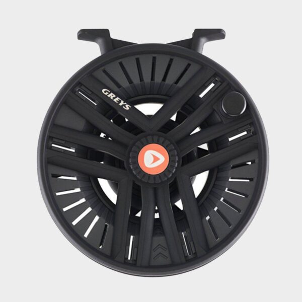 Greys Fin Cassette Fly Reel - Black, black