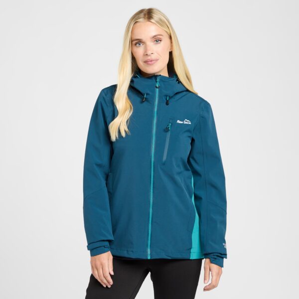 Peter Storm Women's Malham Stretch Waterproof Jacket - Blue, Blue