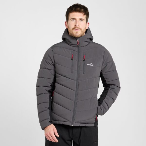 Peter Storm Men's Ingleton Hybrid Jacket - Grey, Grey