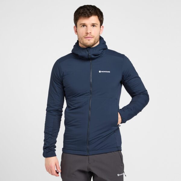 Montane Men's Fireball Lite Insulated Hooded Jacket - Navy, Navy