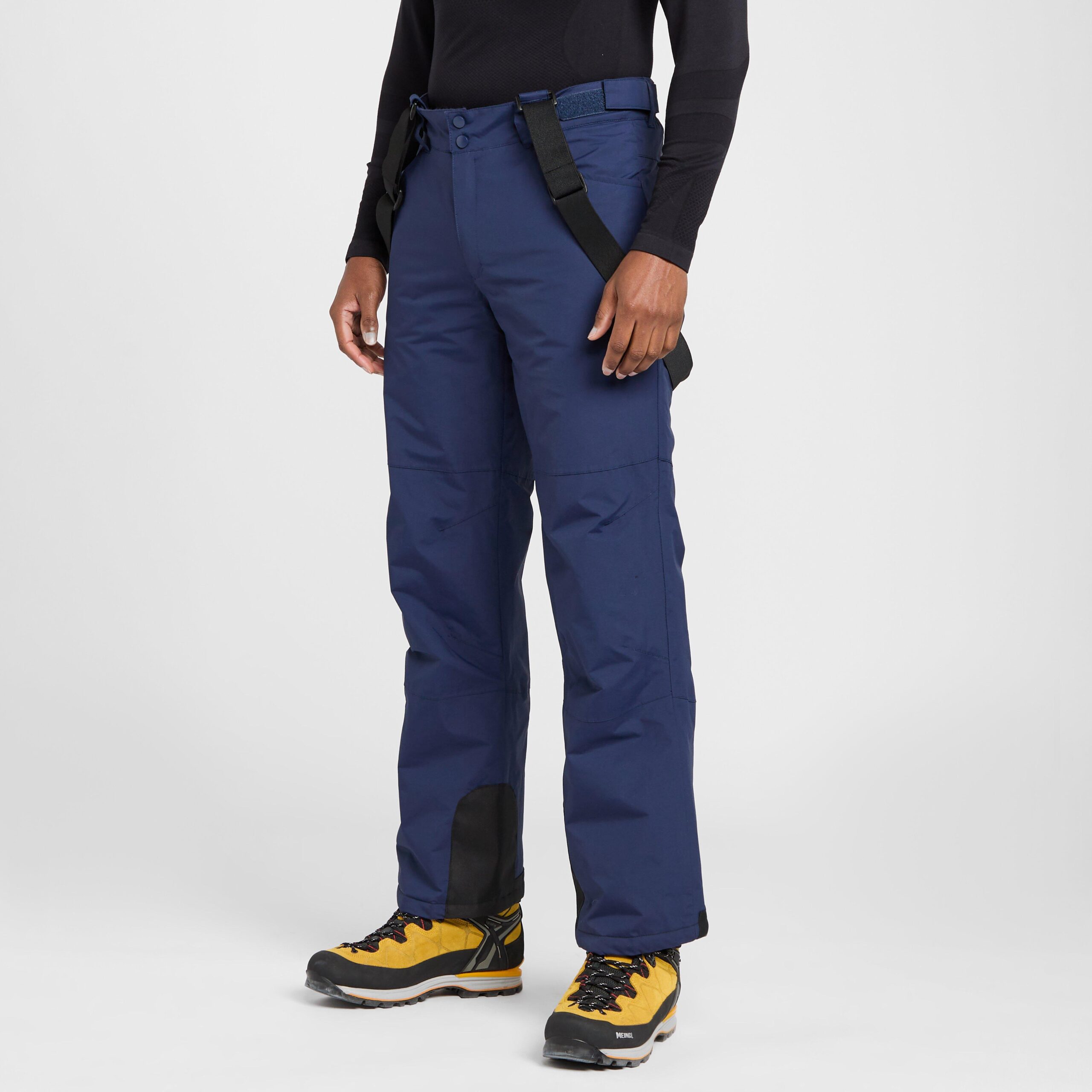 The Edge Men's Vallnord Salopettes - Navy, Navy