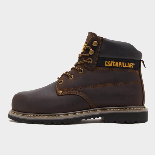Cat Powerplant Safety Boots - Brn, BRN