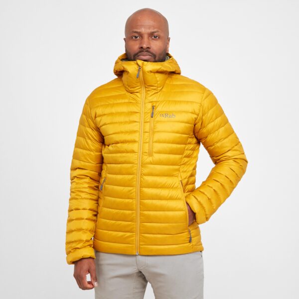 Rab Men's Microlight Alpine Down Jacket - Yellow, Yellow