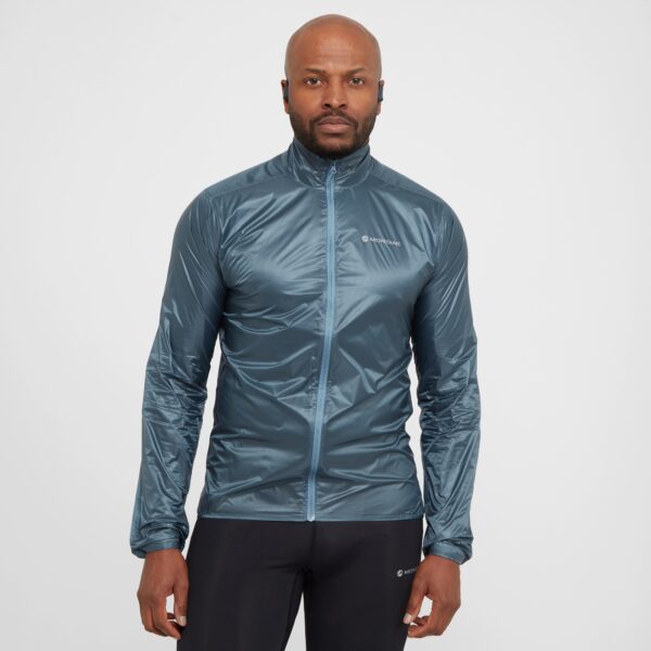 Montane Men's Featherlite Nano Windproof Jacket - Blue, Blue