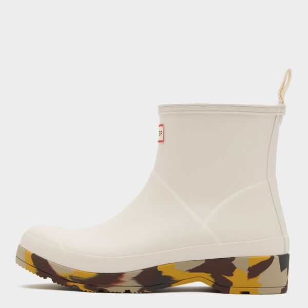 Hunter Women's Play Short Camo Boots - Beige, Grey