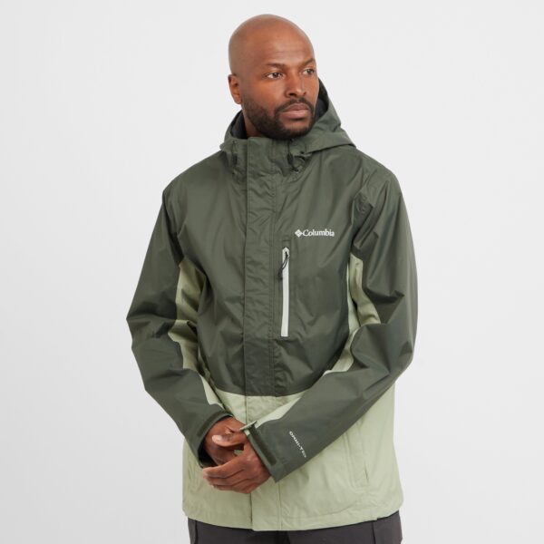 Columbia Men's Pouring Adventure Ii Waterproof Jacket - Grn, GRN