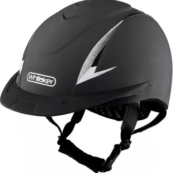 Whitaker NRG Sparkle Helmet, Black