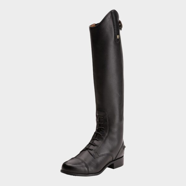 Ariat Kids' Heritage Contour Field Zip Boots, Black