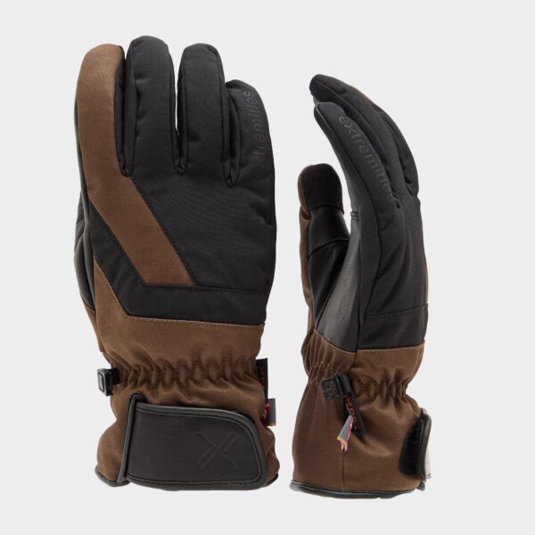 Extremities Unisex Waterproof Zermatt Gloves, Black