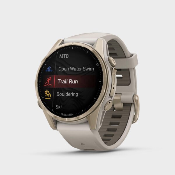 Garmin fenix 8 AMOLED Sapphire Edition 43mm GPS Smartwatch, Gold