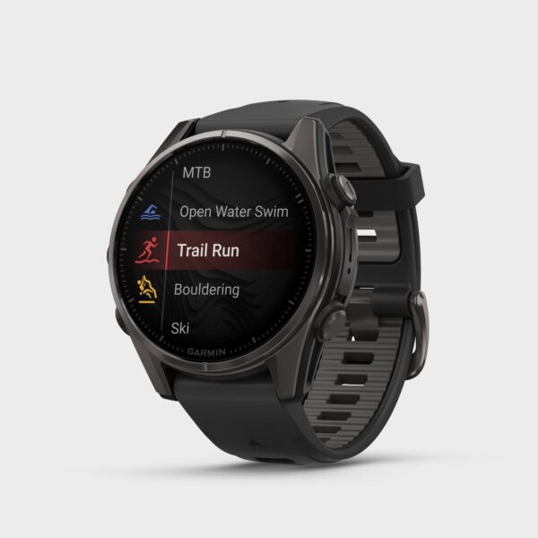 Garmin fenix 8 AMOLED Sapphire Edition 43mm GPS Smartwatch, Grey