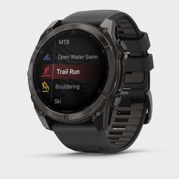 Garmin fenix 8 AMOLED Sapphire Edition 51mm GPS Smartwatch, Grey