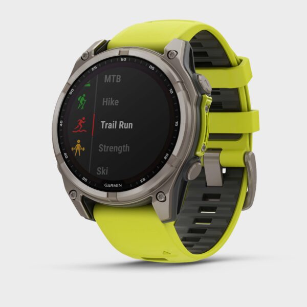 Garmin fenix 8 Sapphire Solar Edition 47mm GPS Smartwatch, Yellow
