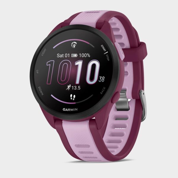 Garmin Forerunner 165 GPS Music Edition Smartwatch, Purple