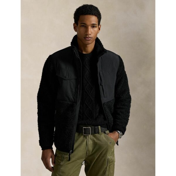 Sherpa Zip-Up Jacket