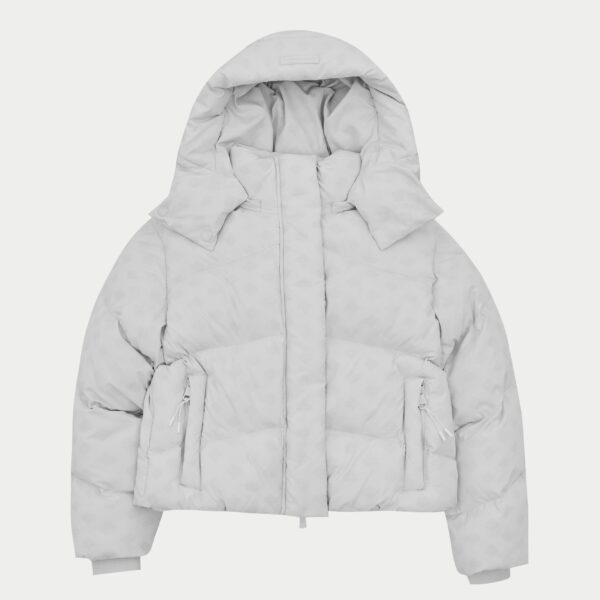 Cold Reactive Puffer Coat - Off White