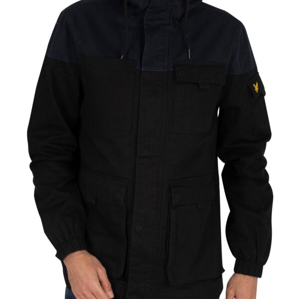 Contrast Yoke Jacket