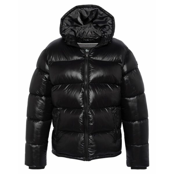 Columbus High Shine Padded Jacket with Hood